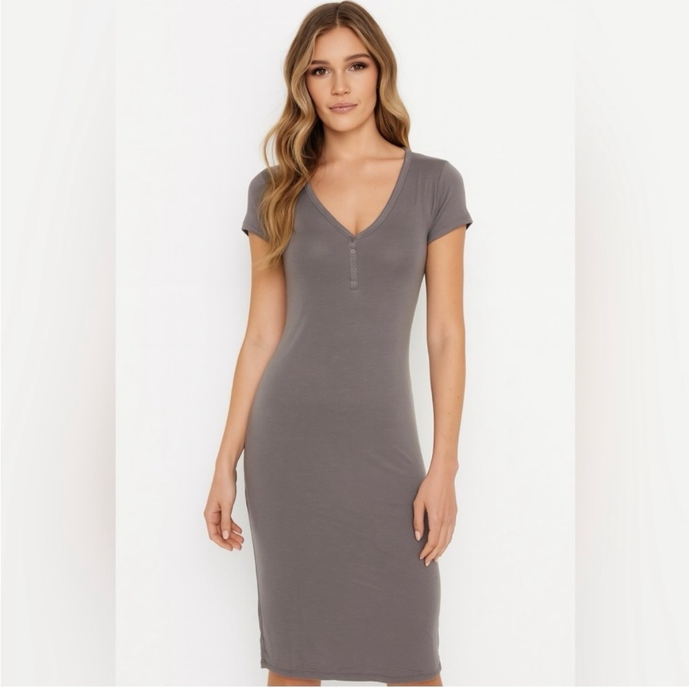 ATM anthony thomas melillo henley dress